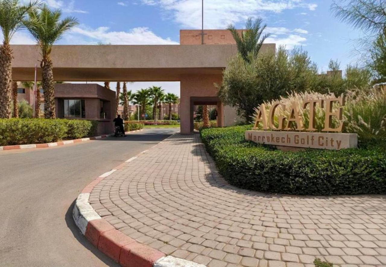 Appartement Prestigia Golf City Marrakech - Porte Agate - Gated Community Rez-De-Jardin Marrakesh Exteriör bild