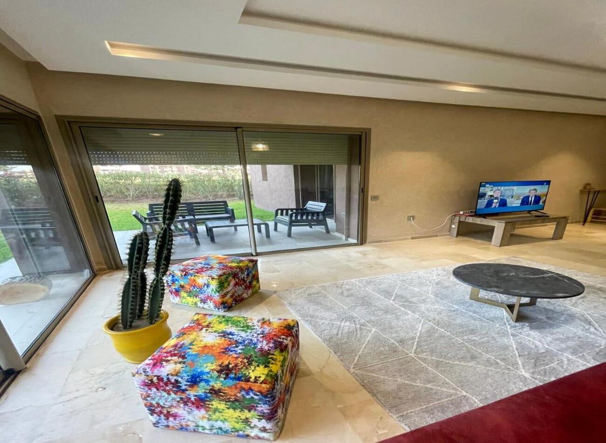 Appartement Prestigia Golf City Marrakech - Porte Agate - Gated Community Rez-De-Jardin Marrakesh Exteriör bild
